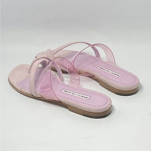 Manolo Blahnik Susina Suede Sandals size 36 - Picture 8 of 11